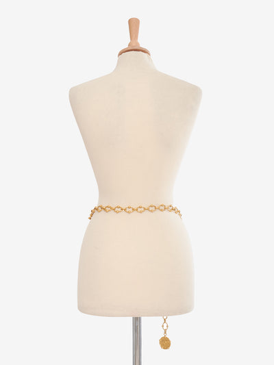 Chanel Gold Metal Chain Belt