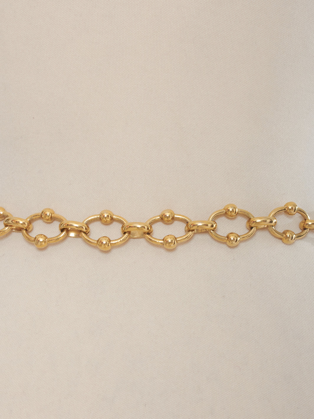 Chanel Gold Metal Chain Belt