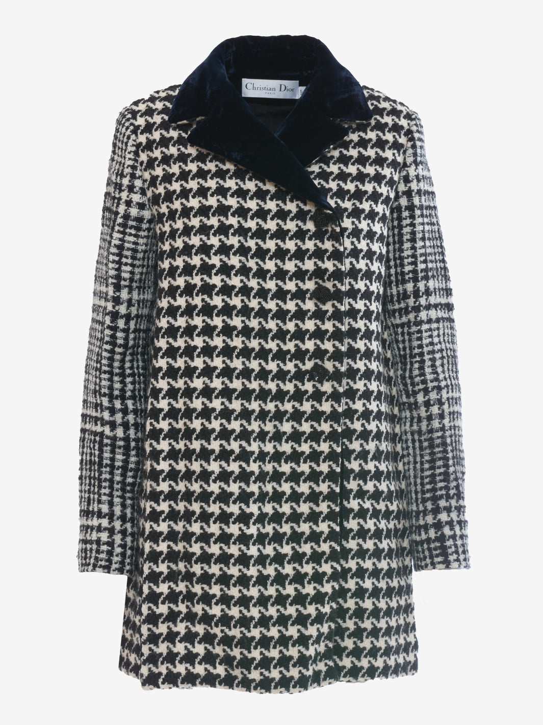 Christian Dior Houndstooth Coat