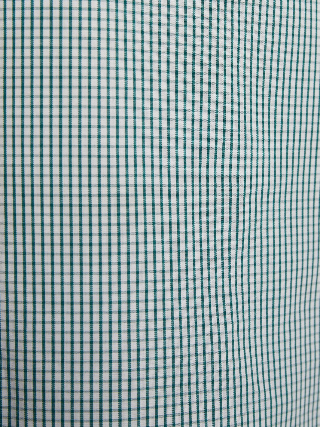 2010 long sleeve cotton Cos shirt with green check pattern