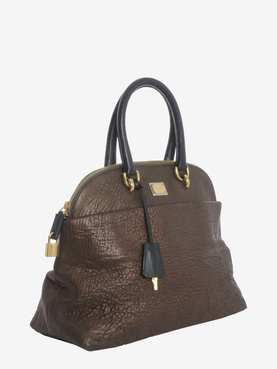 Dolce&Gabbana Wrinkled Leather Handbag