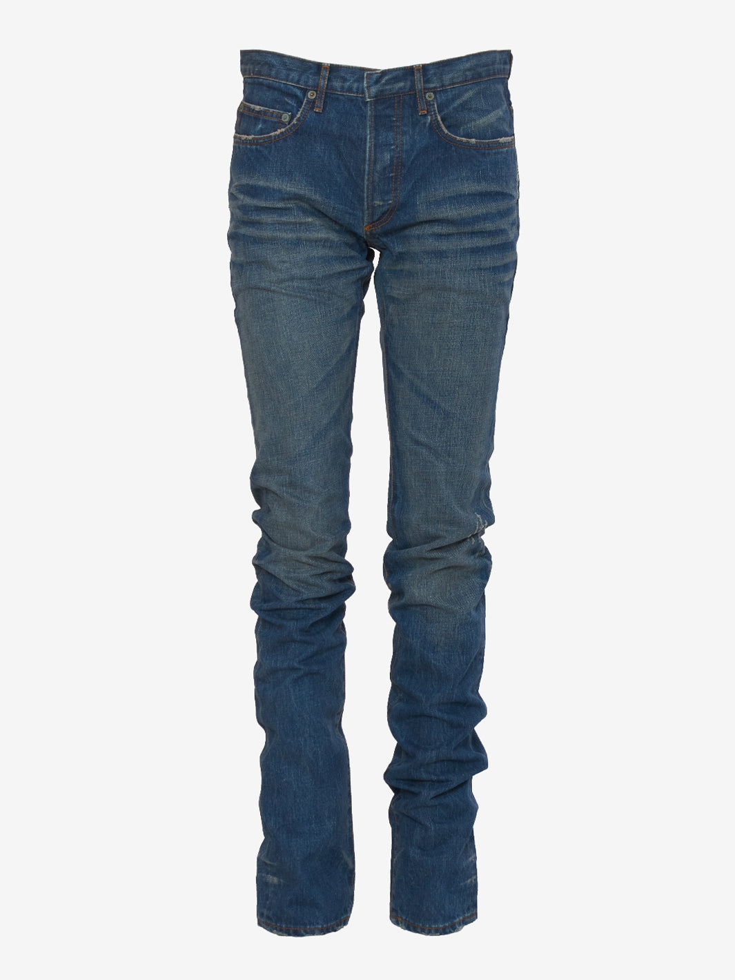 Jeans Dior in cotone blu