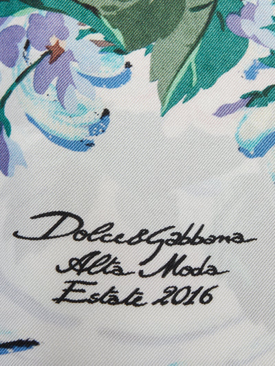 2010 silk carré Dolce&Gabbana scarf