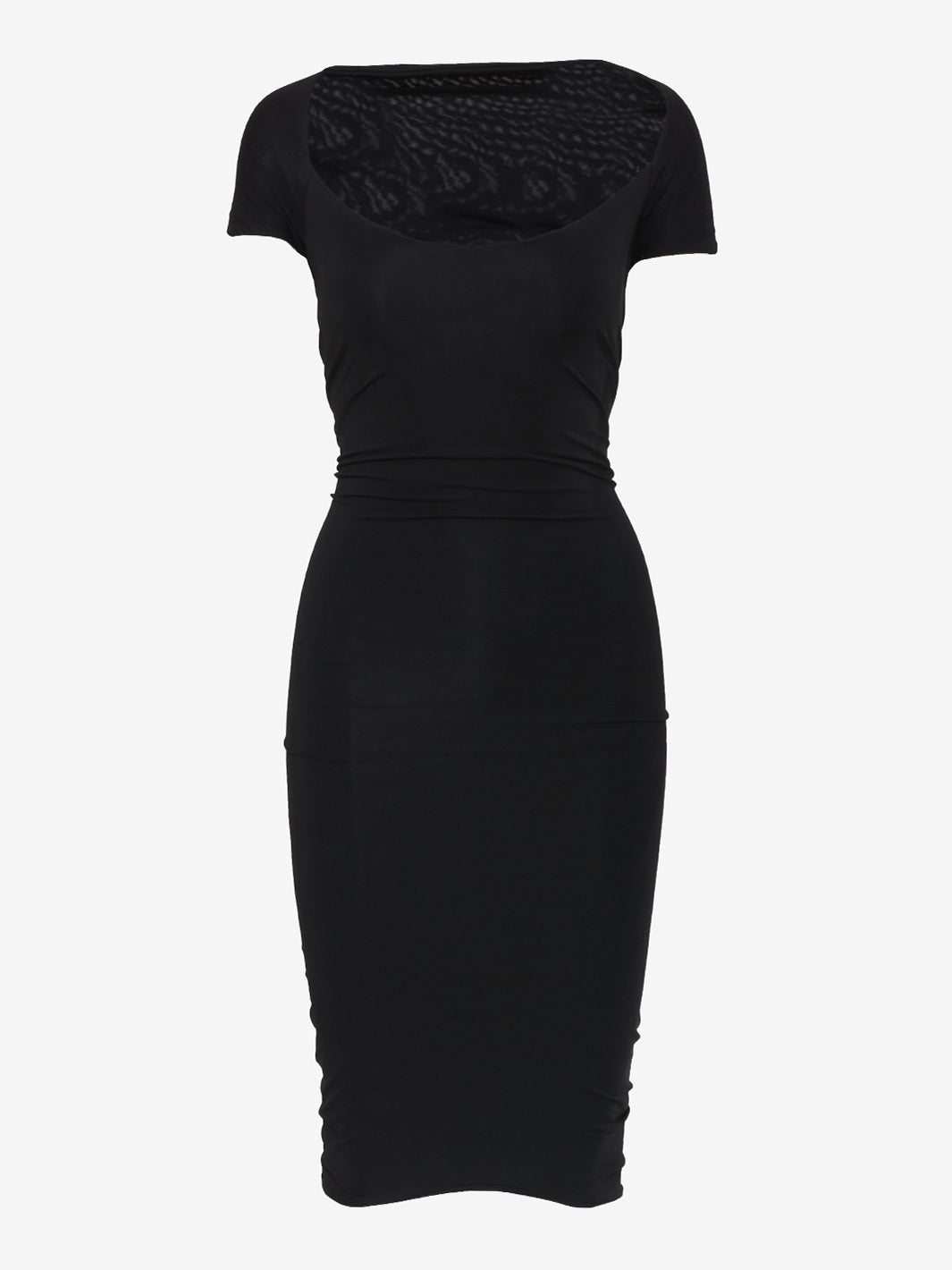 Emilio Pucci Black Midi Length Dress