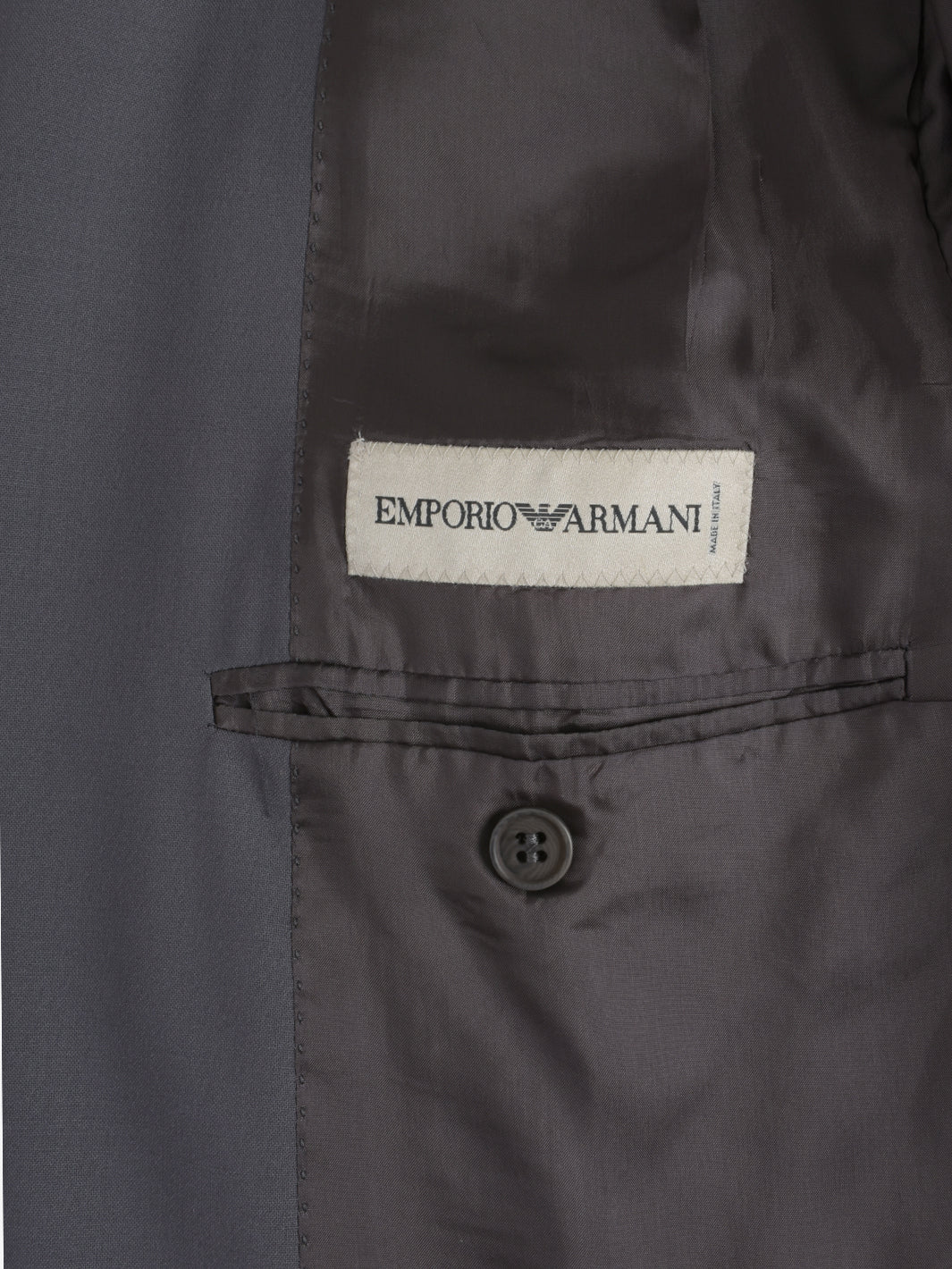 Emporio Armani Gray Jacket - 90s