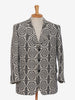 F.lli Bussolaro Geometric patterned single-breasted blazer