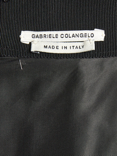 Y2K smokey grey Gabriele Colangelo midi skirt
