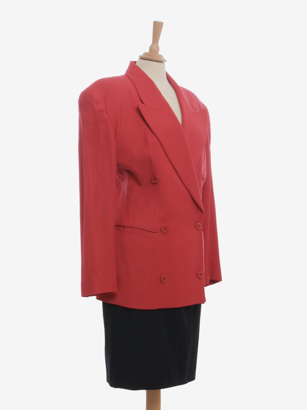 Gianfranco Ferré Wool Suit With Scarf - 80s