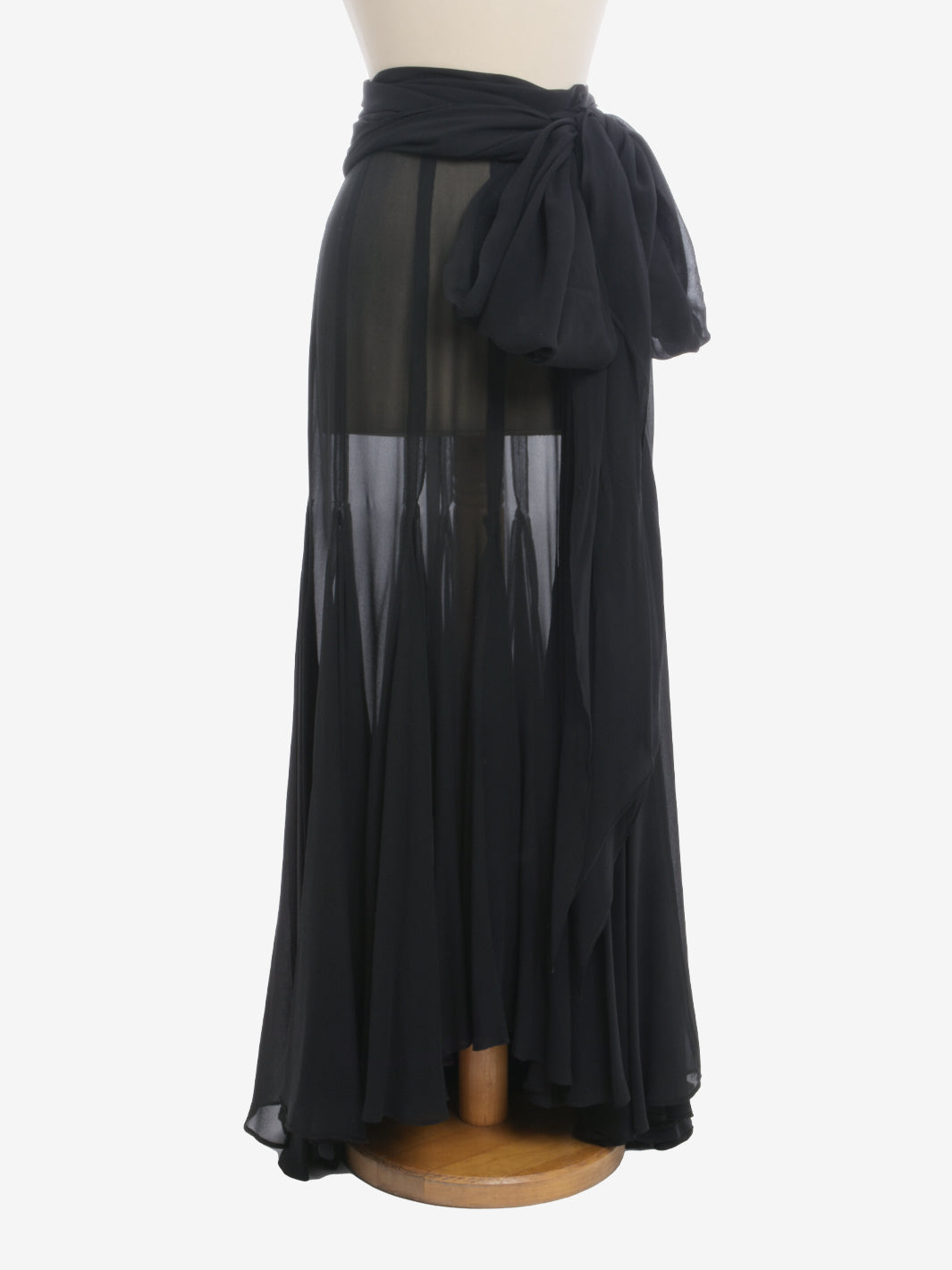 Gianfranco Ferré Chiffon Skirt With Shawl - 80s