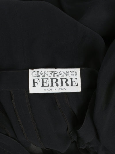 Gianfranco Ferré Chiffon Skirt With Shawl - 80s