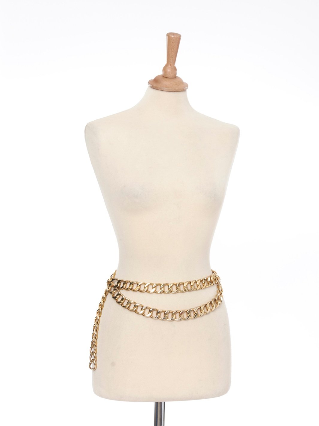 1980s Gianfranco Ferré gold chain belt