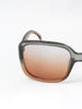 1990s Giorgio Amrani grey-brown sunglasses