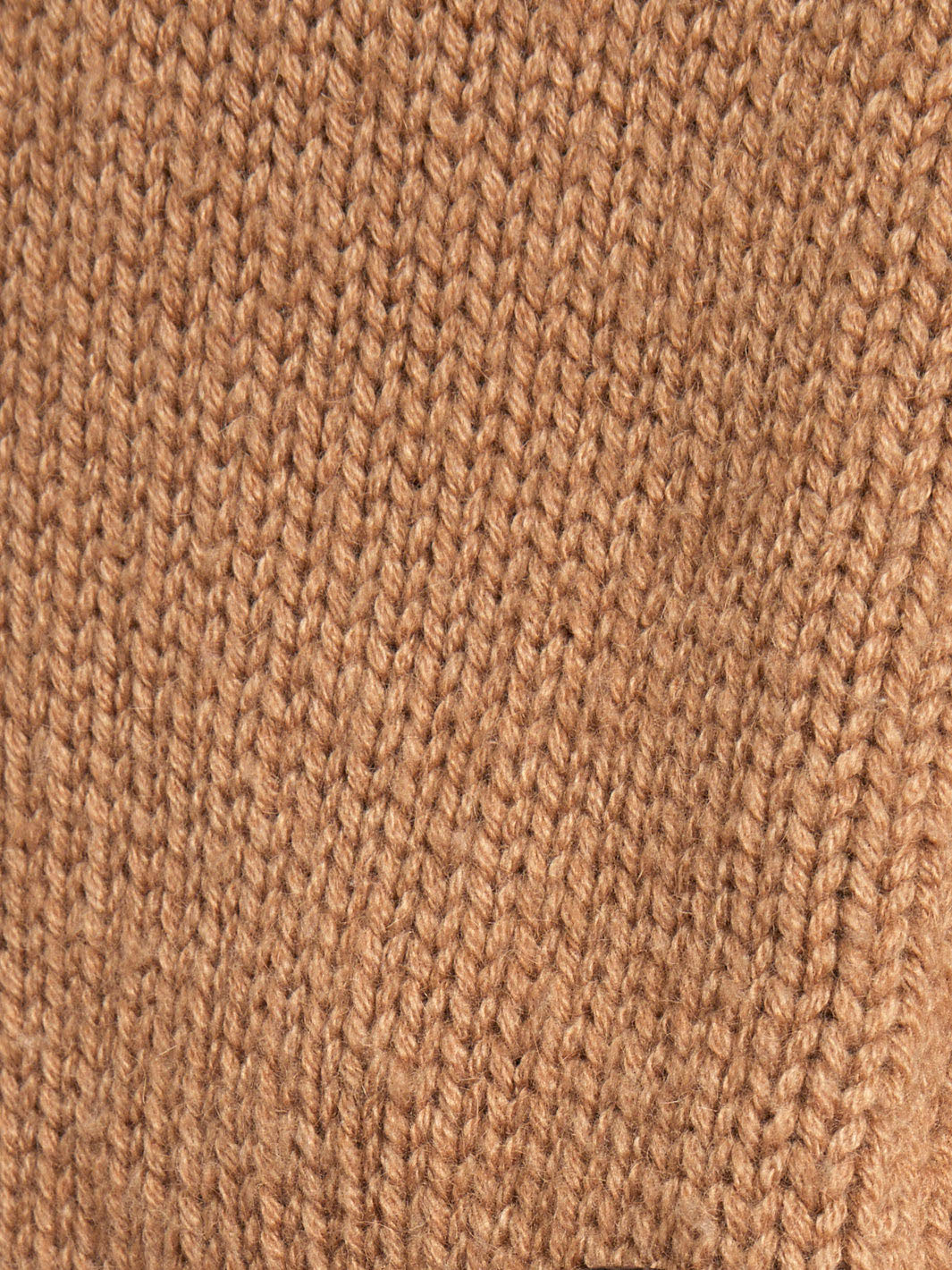 Y2K Gucci camel-colour turtleneck poncho in wool