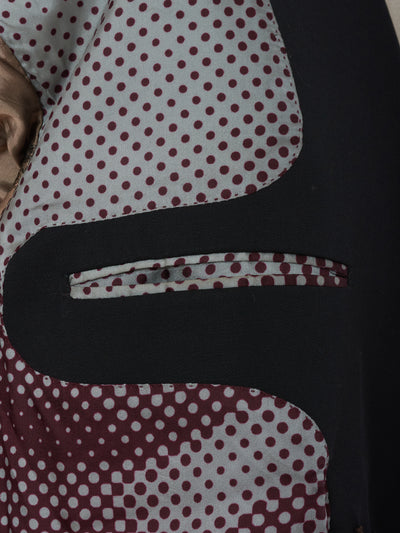 Jean Paul Gaultier Giacca doppiopetto con maniche a contrasto