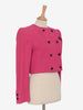 Juanita Sabbadini Fuchsia Wool Crepe Tailleur