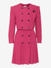 Juanita Sabbadini Fuchsia Wool Crepe Tailleur