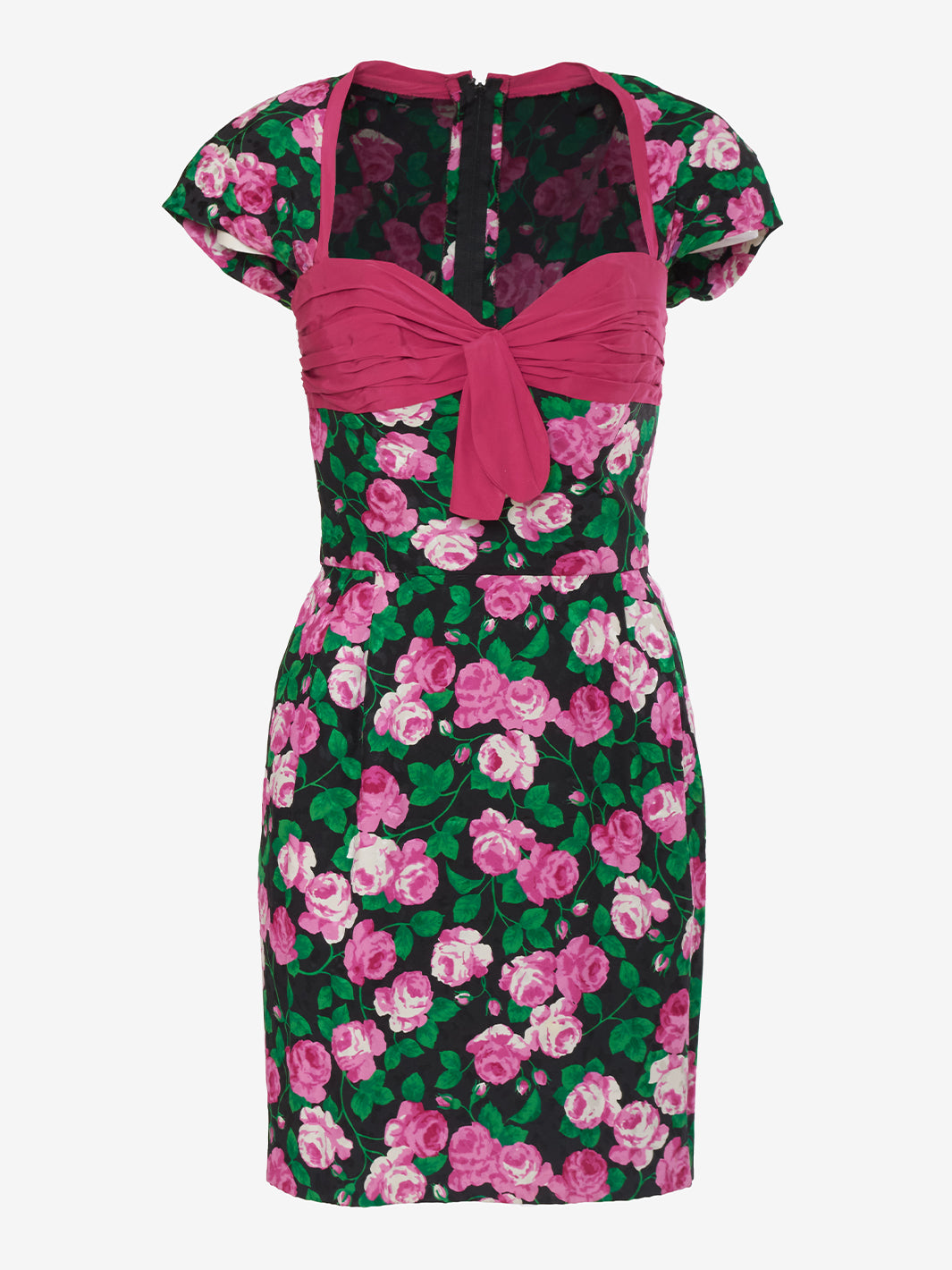 Juanita Sabbadini rose patterned dress