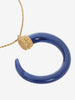 Kenneth Jay Lane Purple Horn Pendant Necklace