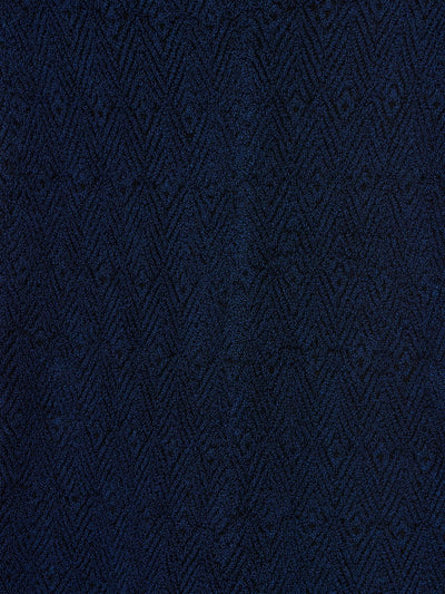 1990s Krizia jumpsuit in elecrtric blue knit