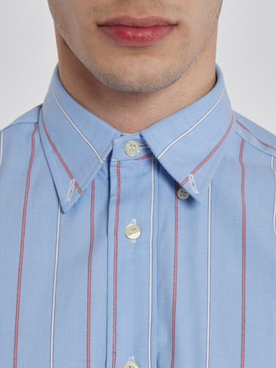 1990s light blue cotton half sleeve Levi Strauss&Co shirt