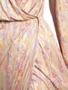 1970s Missoni silk knit dress with floral pattern