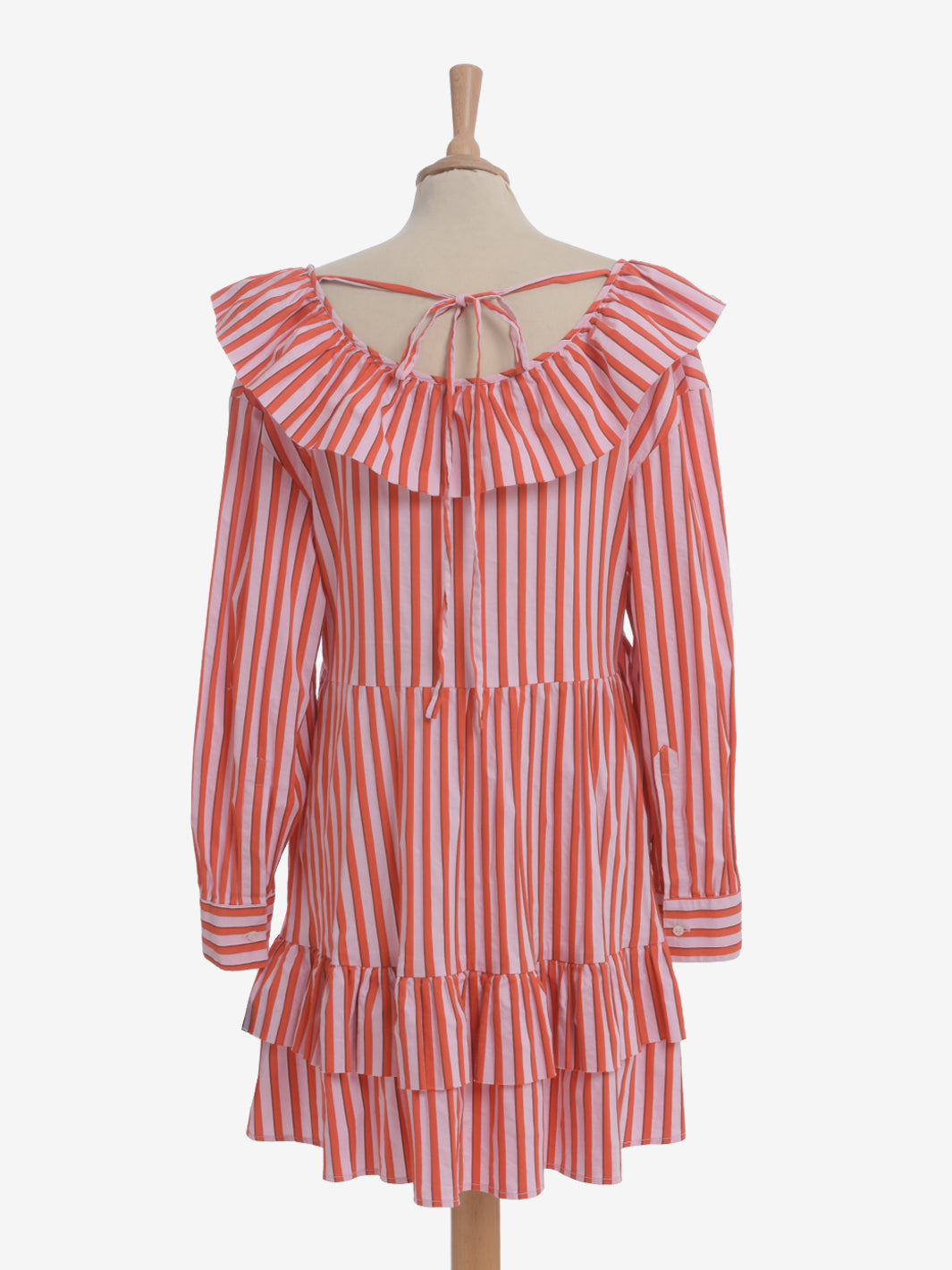 MSGM Stripes Midi Dress