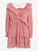 MSGM Stripes Midi Dress