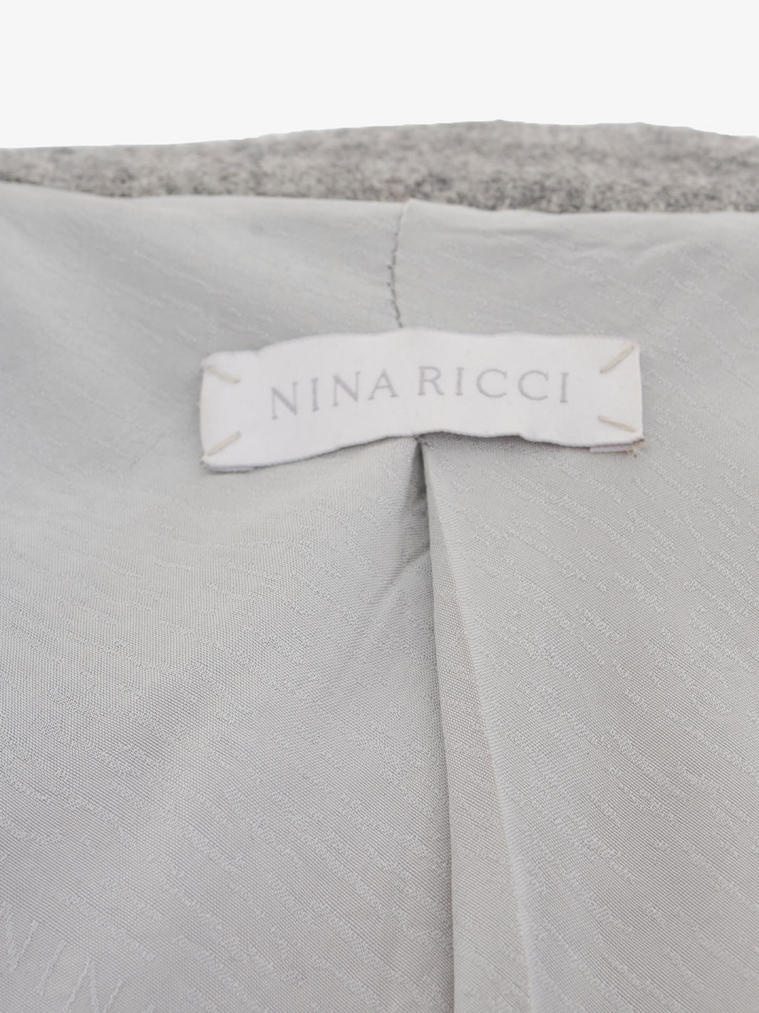 Nina Ricci light grey in wool