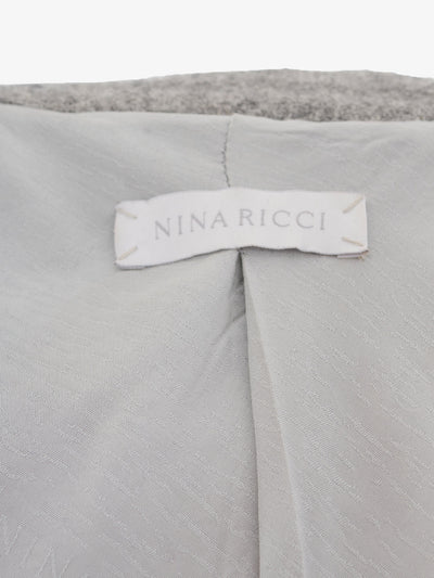 Nina Ricci light grey in wool