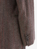 Brown herringbone suit