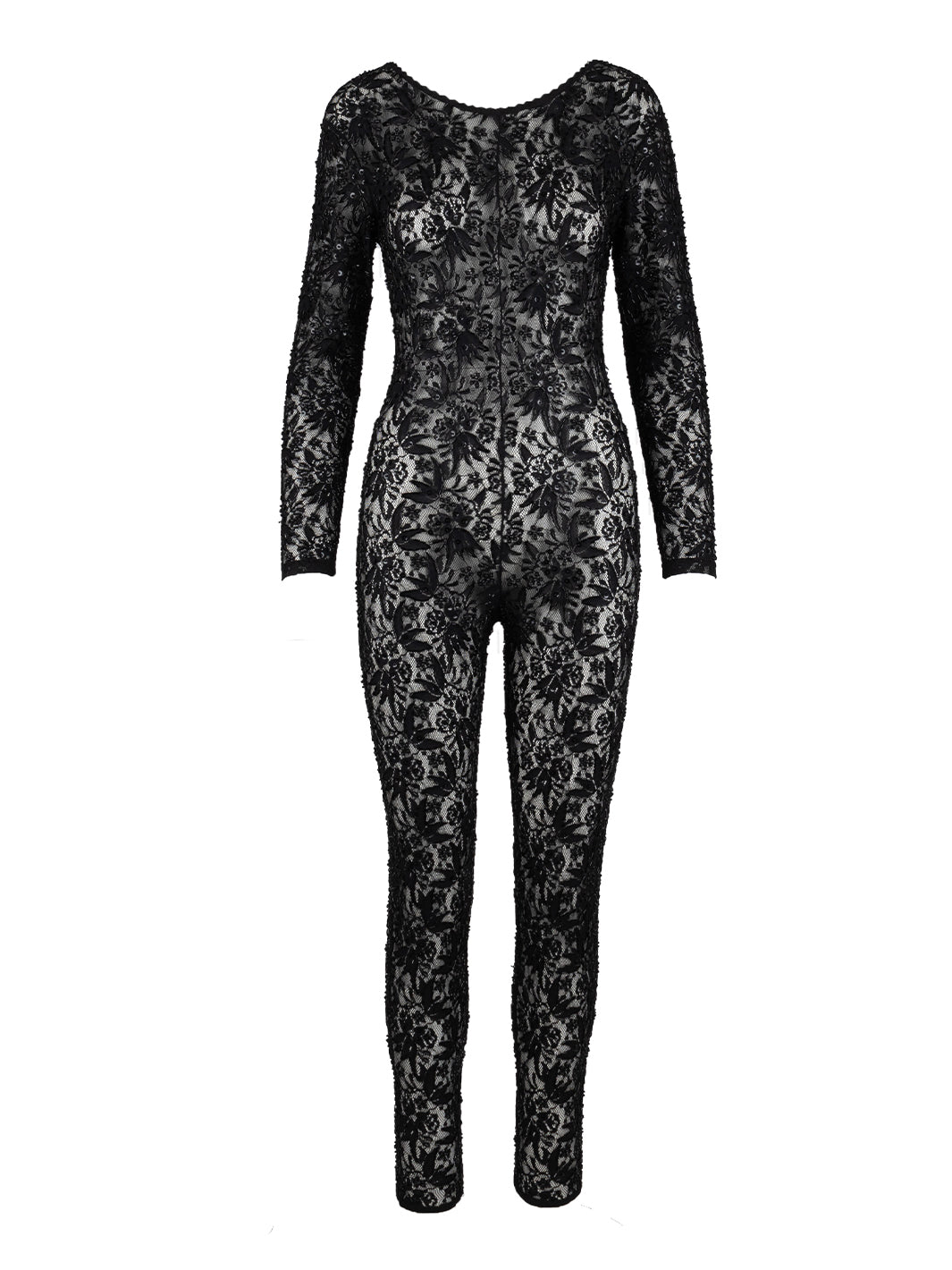 Personal Effects Bead Embellished Jumpsuit - '10s