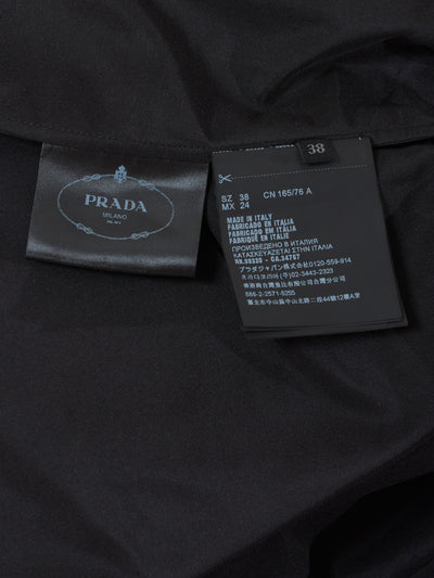 Prada Black Silk Suit