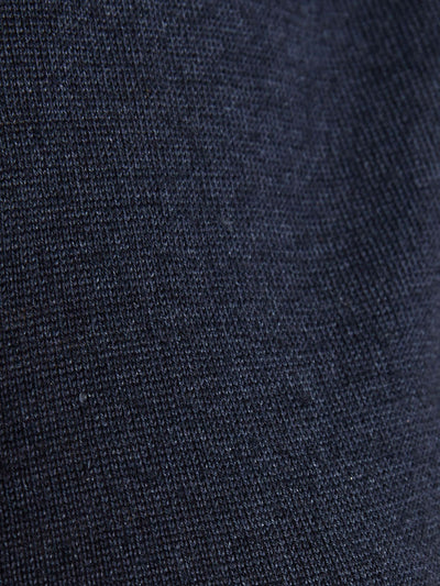 Y2K Prada sweater in blue wool with Swarovski detail