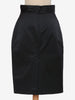 Prada Black Silk Skirt