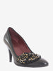 Prada shoe with black leather heel