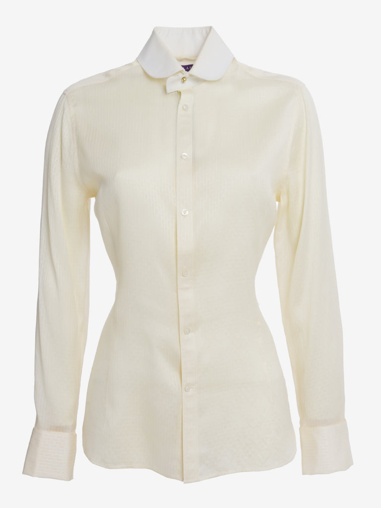 Ralph Lauren Silk Ivory Shirt