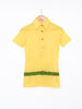 1970s Roberta Di Camerino polo shirt in yellow cotton