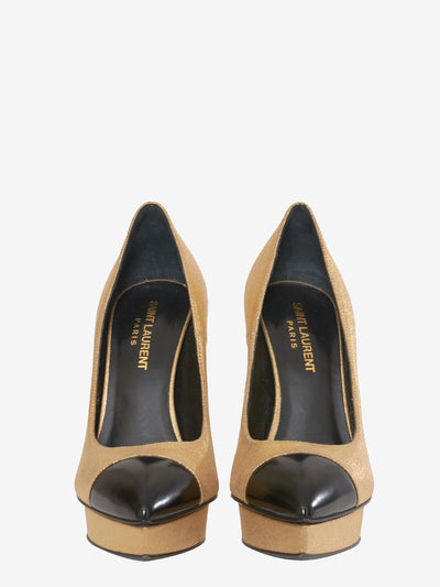 Saint Laurent Gold pumps