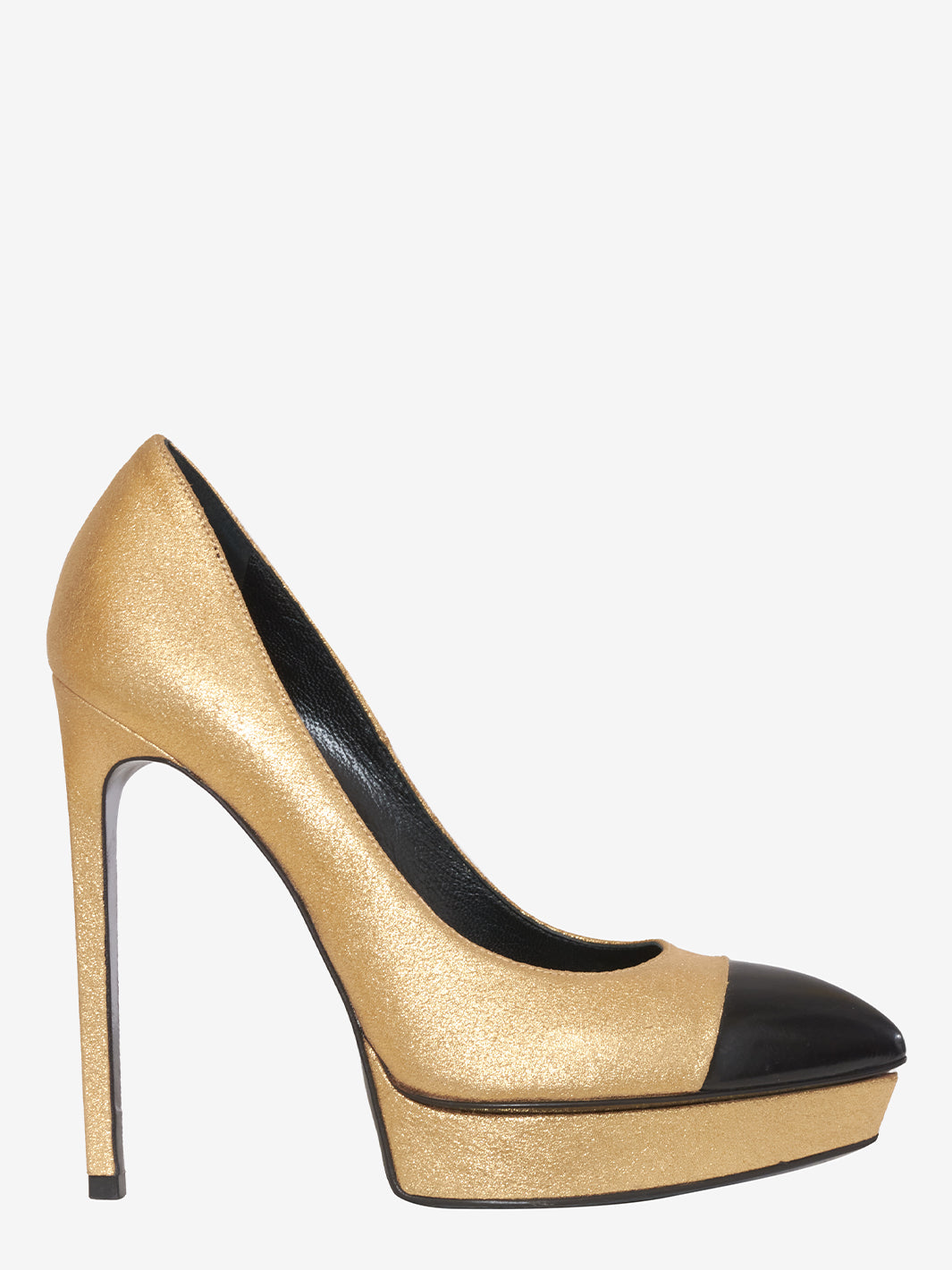 Saint Laurent Gold pumps