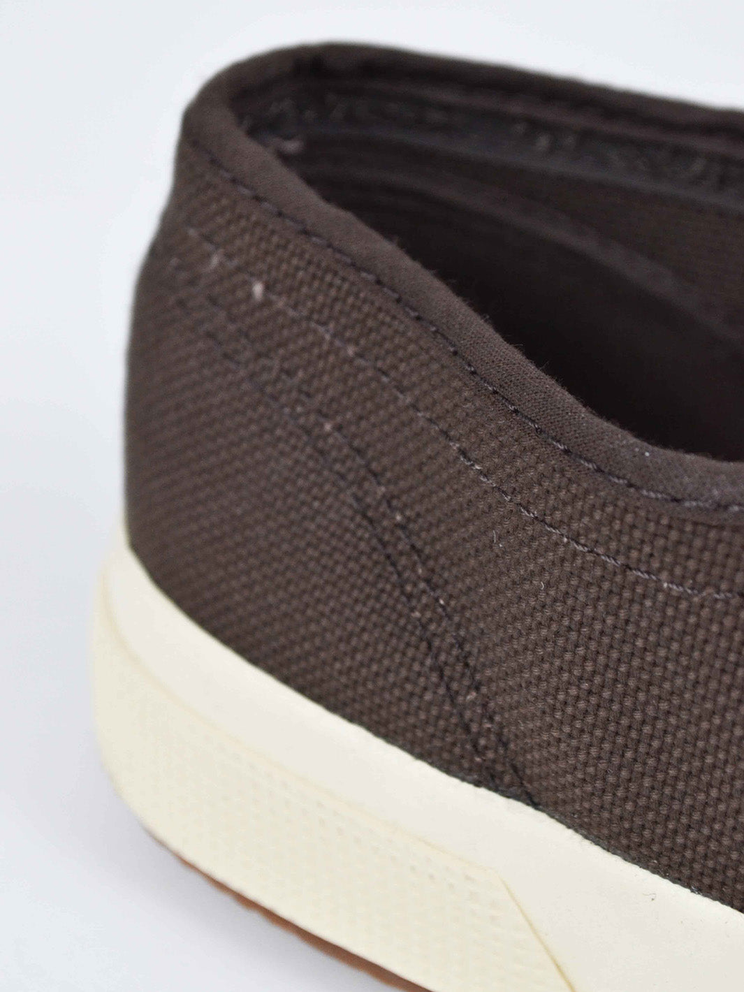 Y2K Superga sneaker in brown canvas