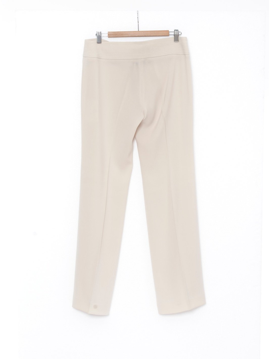 Y2K Ter et Bantine ivory-colored palazzo pants