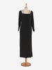 Thierry Mugler Black Long Dress - '90s