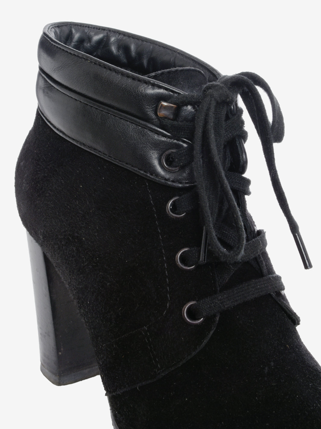 Tods's Black Suade Ankle Boots