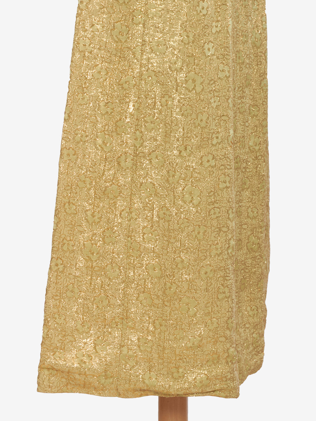 Vintage lurex brocade dress - ' 60s