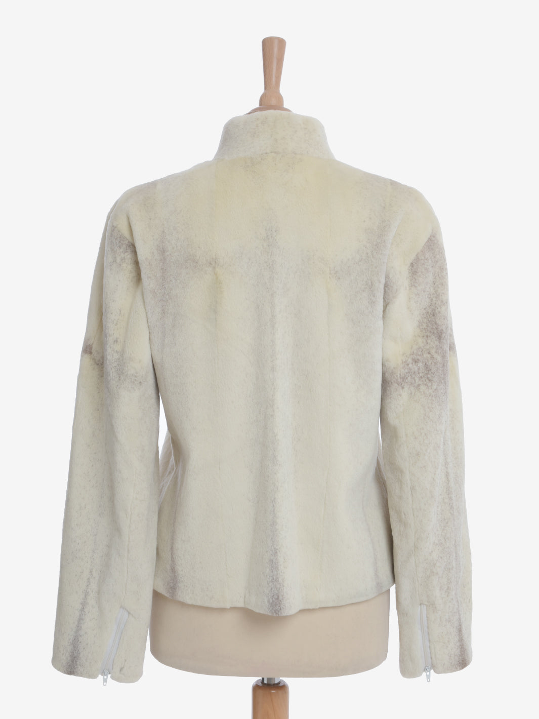 Vintage White Fur Coat