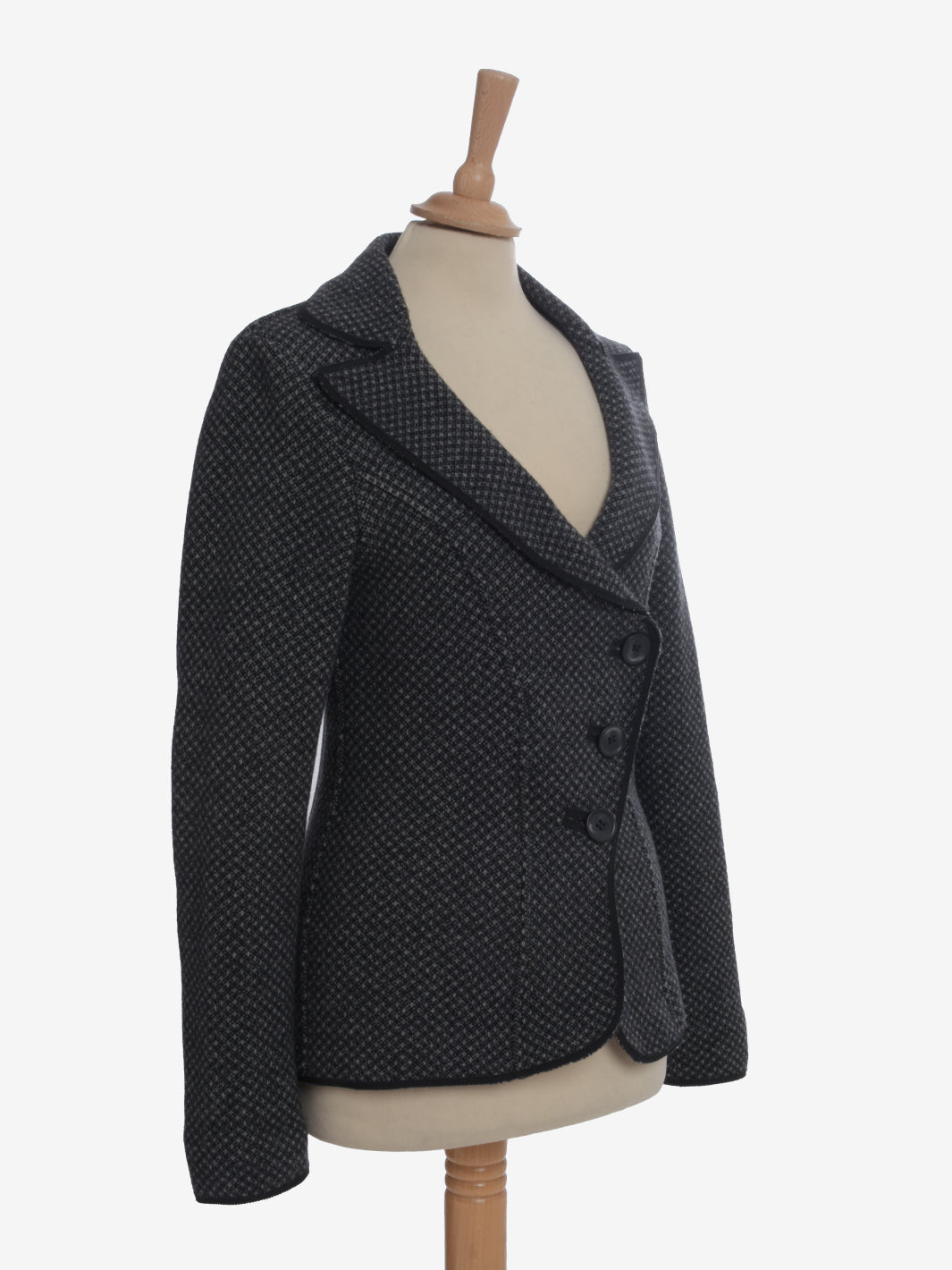 Vintage Wool Checks Jacket