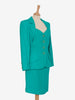 Vintage Green Linen Suit