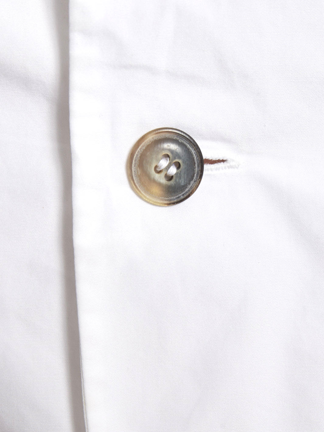 Short sleeves white Y2K Gothic by Yohji Yamamoto blouse