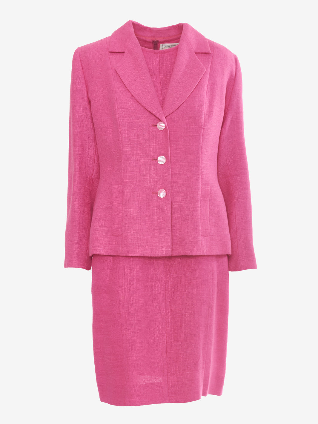 Yves Saint Laurent Fuchsia Suit