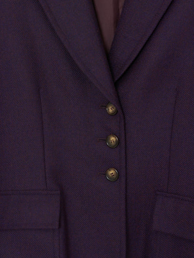 Giacca Viola Yves Saint Laurent Variation